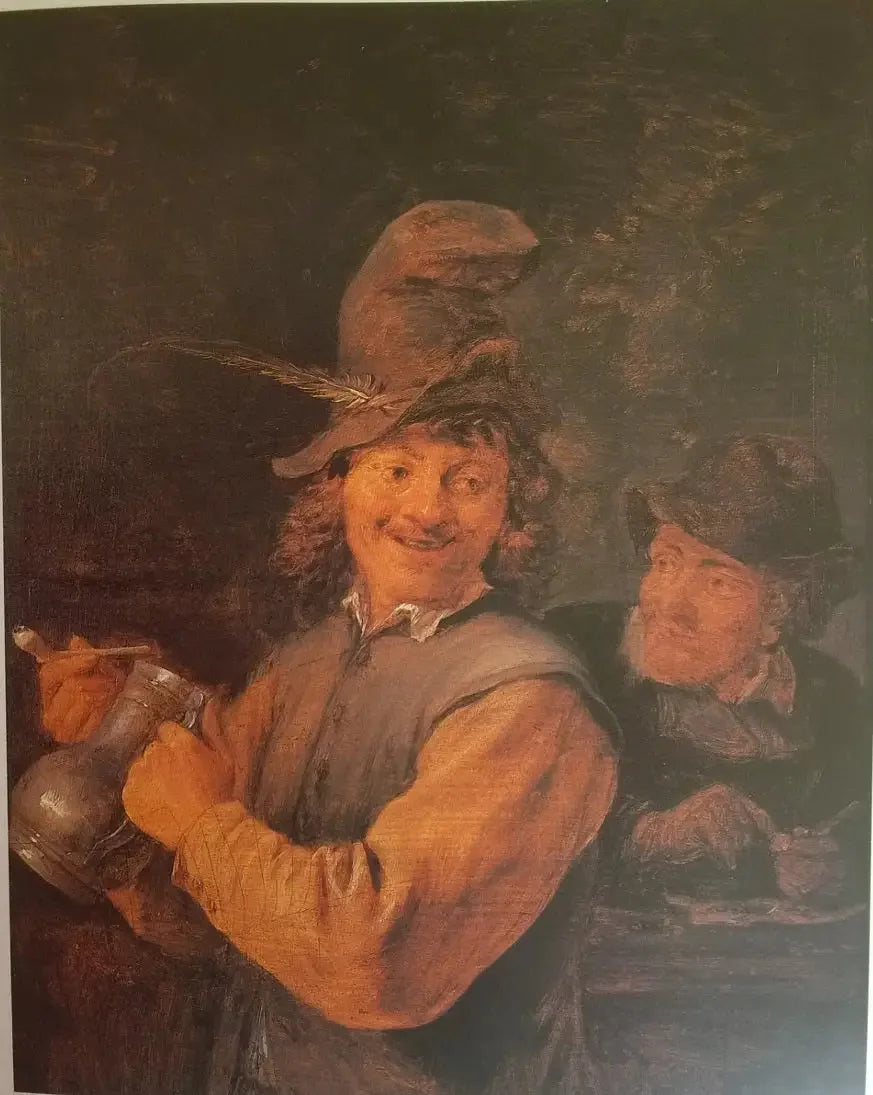 Den drickande rökar - David Teniers den yngre