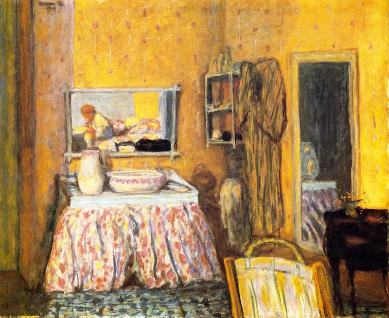 Toalettkabinet - Pierre Bonnard