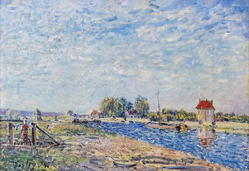 Loingkanalen - Alfred Sisley
