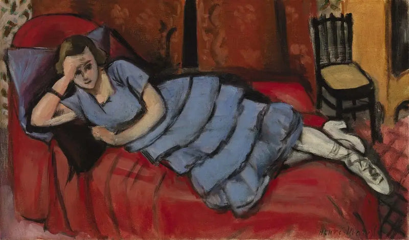 Den Röda Soffan (Den röda soffan) - Henri Matisse