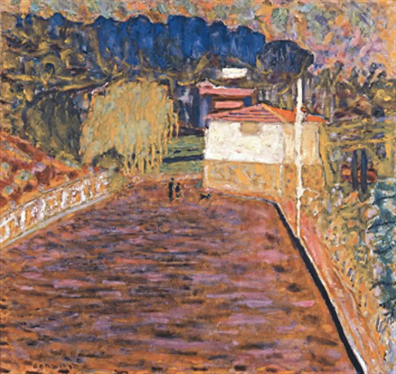 Le Cannet, den rosa vägen - Pierre Bonnard
