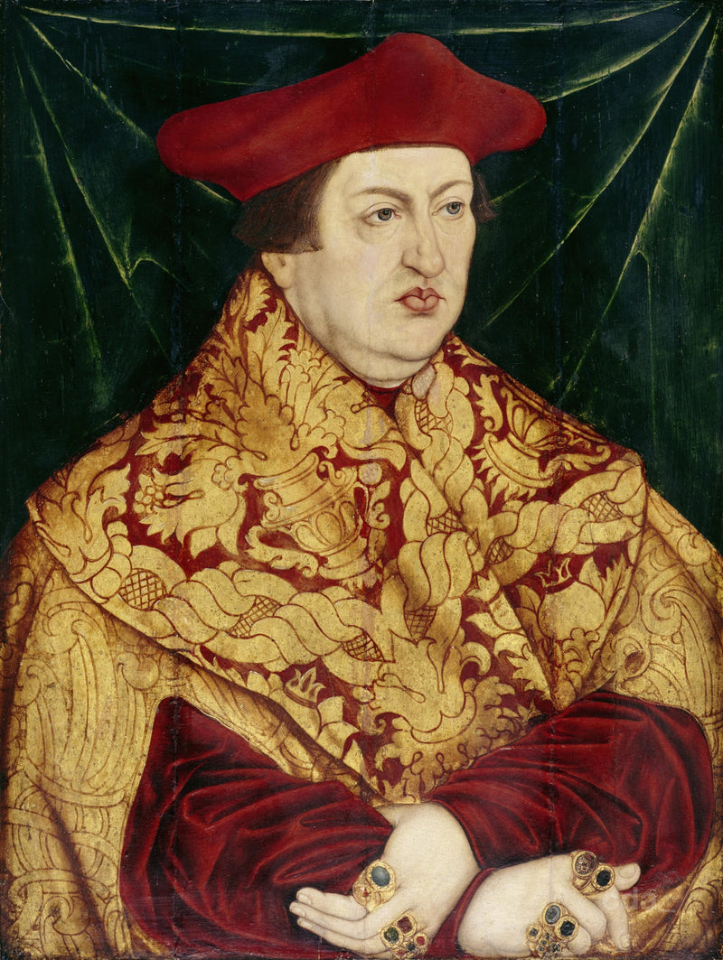 kardinal Albert av Brandenburg - Lucas Cranach den äldre