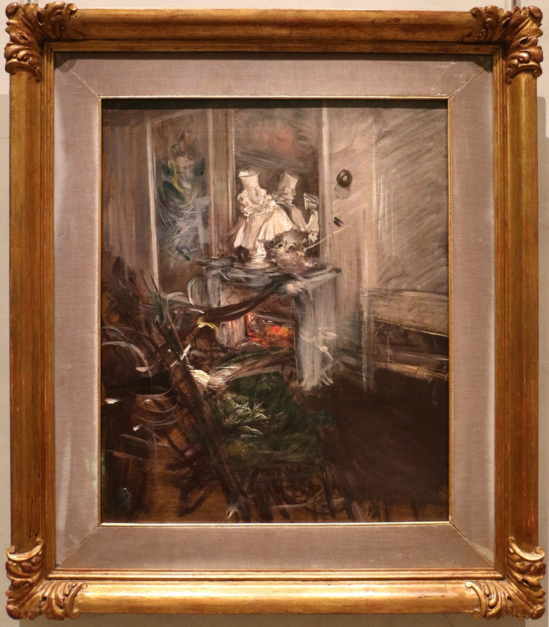 « Kardinalen » av Bernini i konstnärens rum - Giovanni Boldini