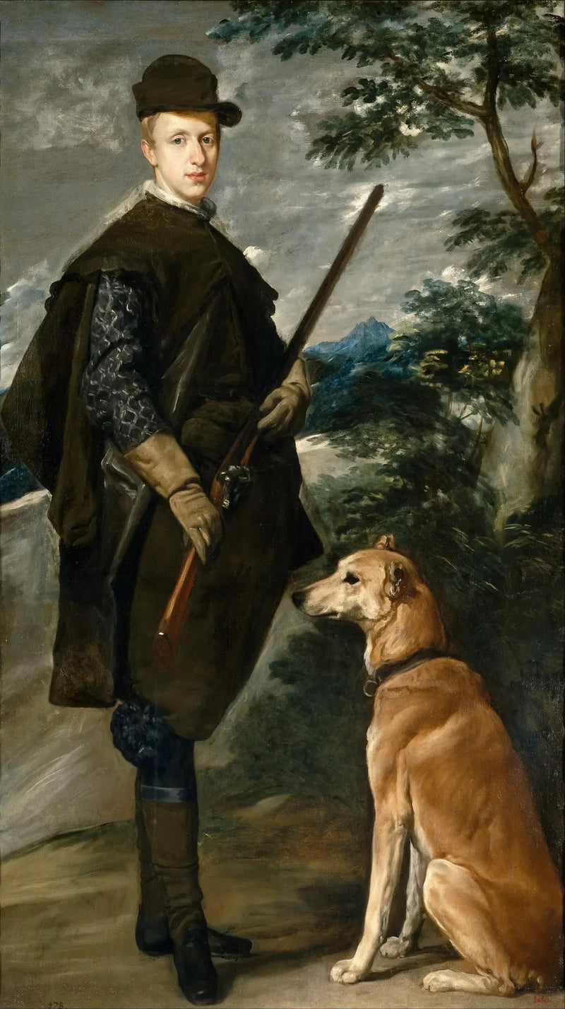 Kardinalbarnet Fernando d'Autriche jägare - Diego Velázquez