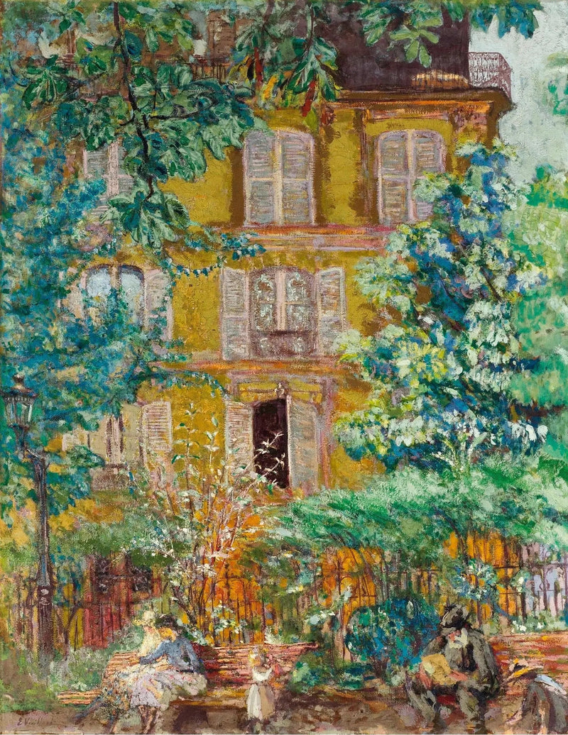 Fyrkanten - Édouard Vuillard