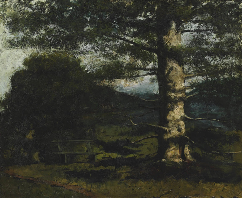 Cederträdet från Hauteville - Gustave Courbet
