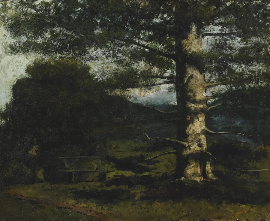 Cederträdet från Hauteville - Gustave Courbet