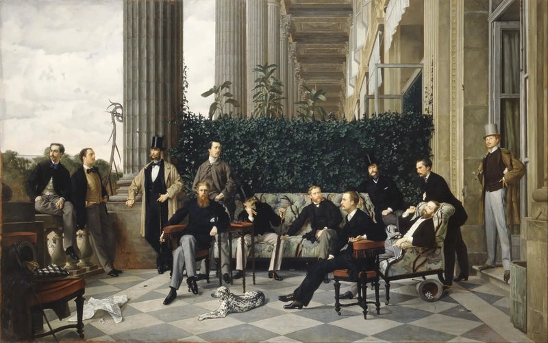 Cercle de la rue Royale - James Tissot