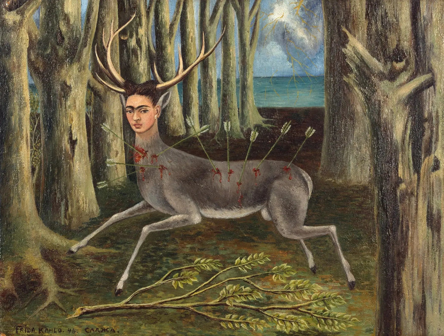 Den sårade hjorten - Frida Kahlo