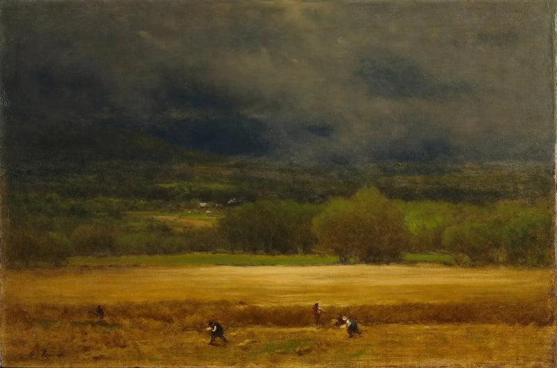 Vallfältet - George Inness