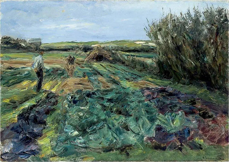 Kålfältet (kålfältet i Noordwijk) - Max Liebermann
