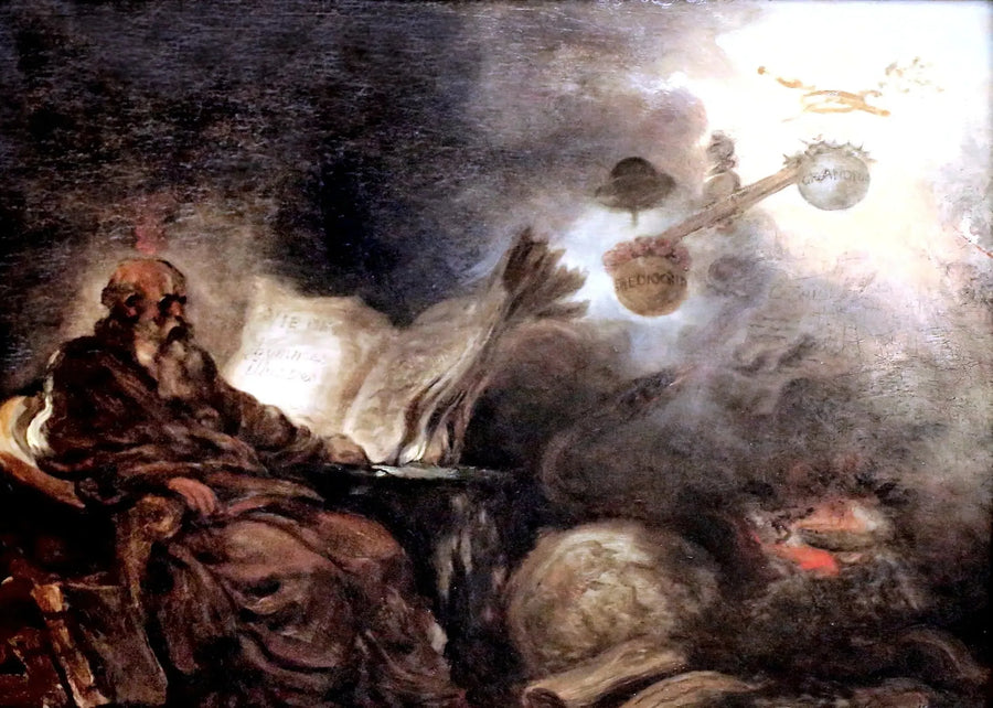 Plutarchs sång - Jean-Honoré Fragonard