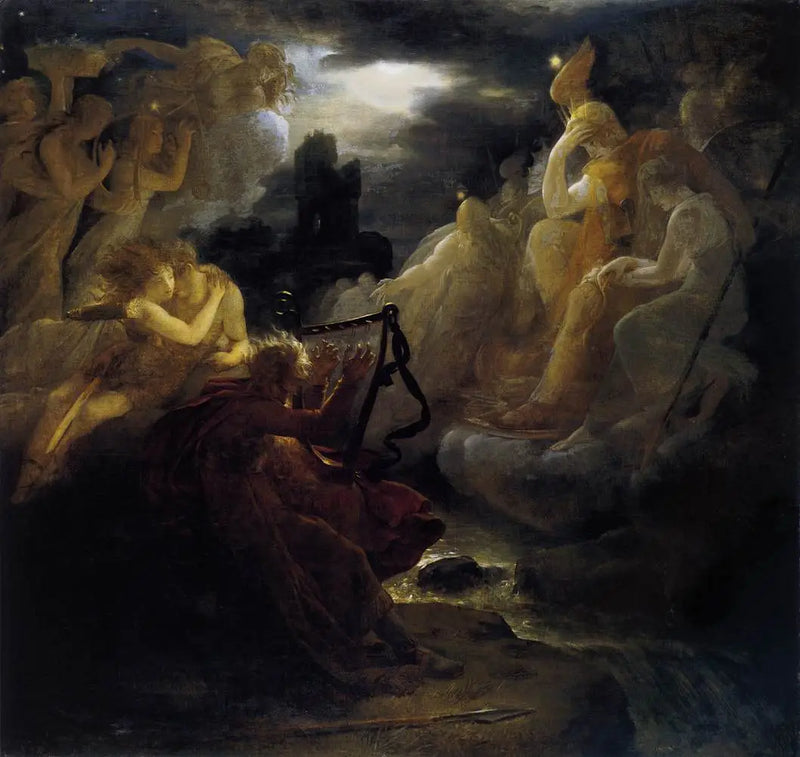 Ossians sång - François Gérard