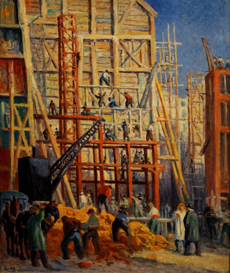 Le Chantier - Maximilien Luce