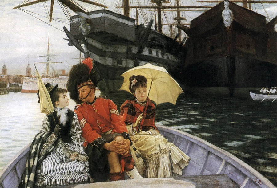 Portsmouths varv - James Tissot