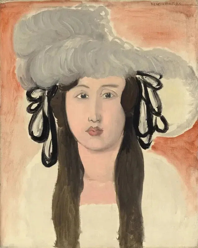 Fjäderhatten - Henri Matisse