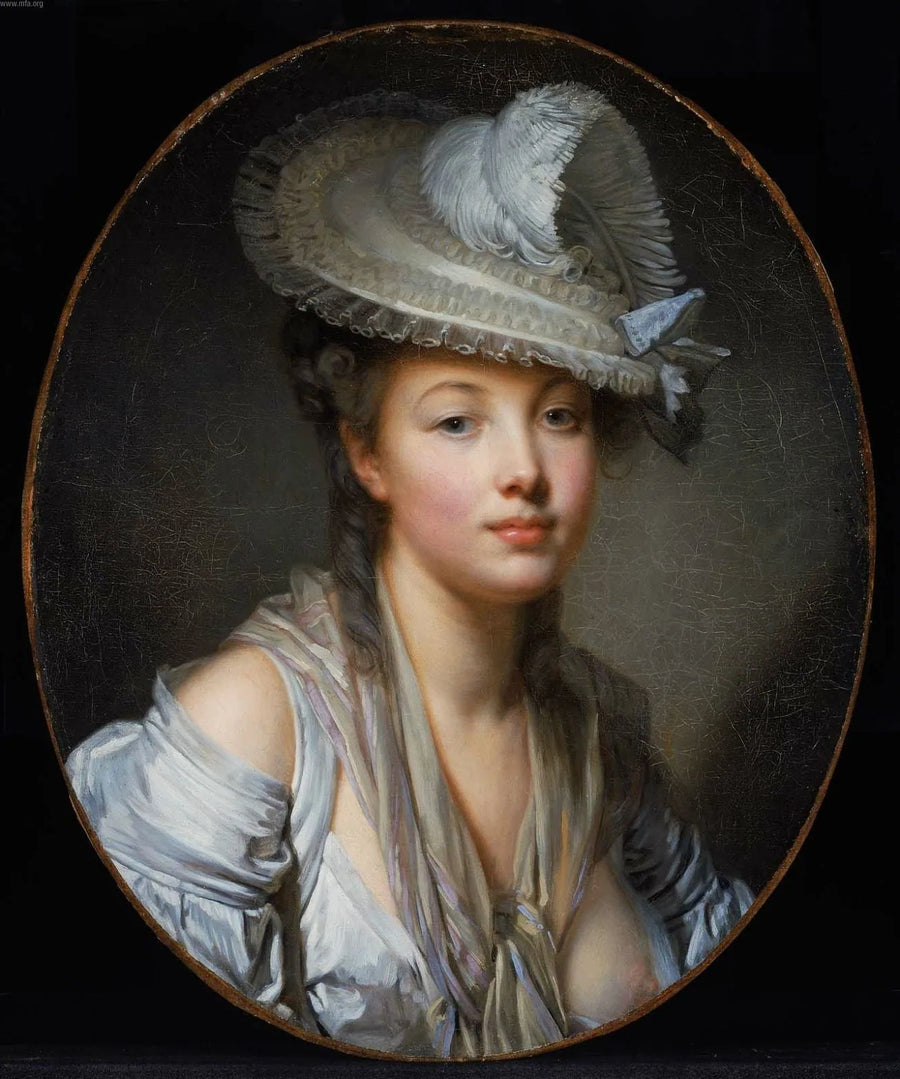 Den vita hatten - Jean-Baptiste Greuze