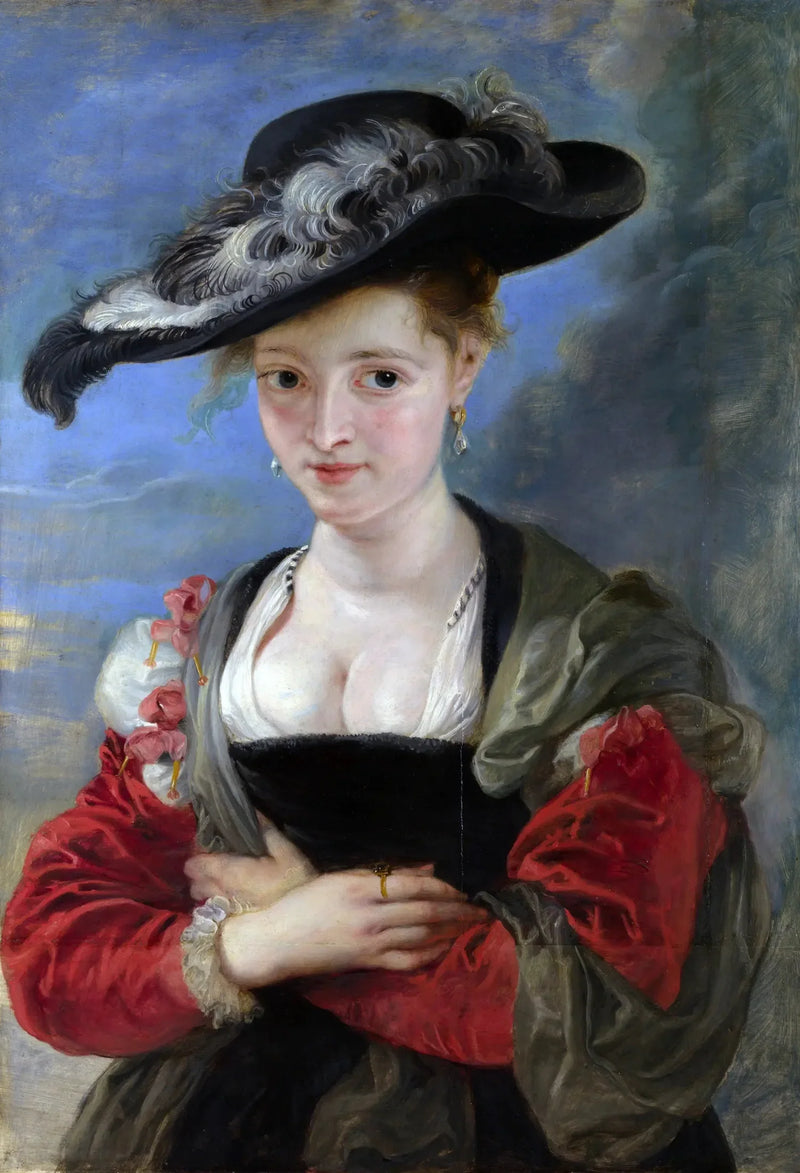 Hatt av halm - Peter Paul Rubens