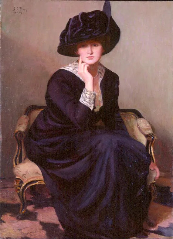 Den svarta hatten - Lilla Cabot Perry