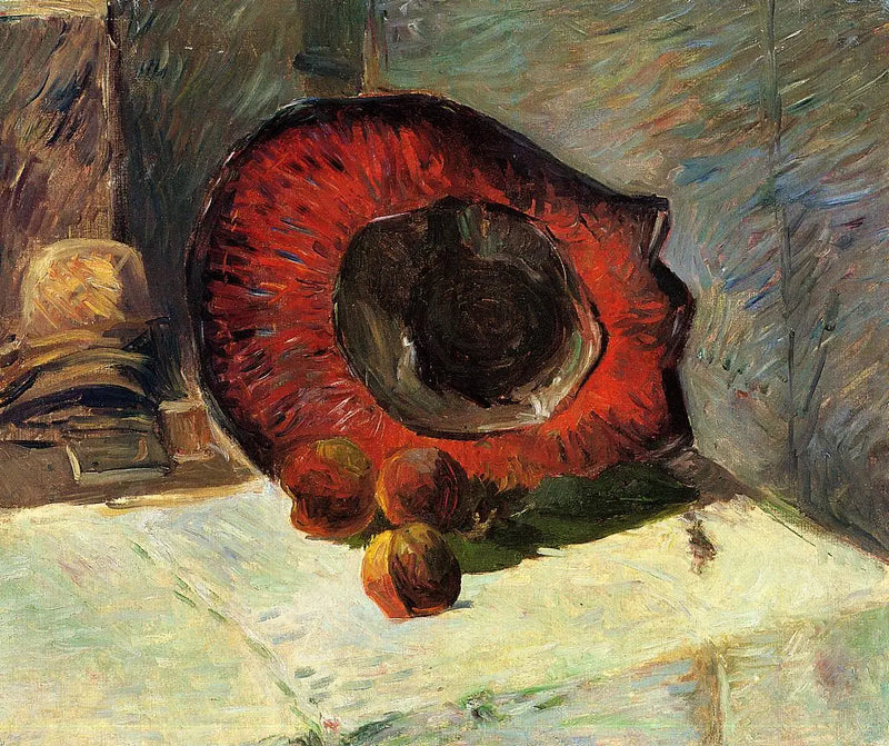 Den röda hatten - Paul Gauguin