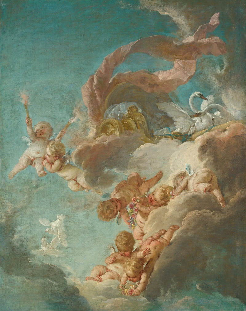 Venus vagn - François Boucher