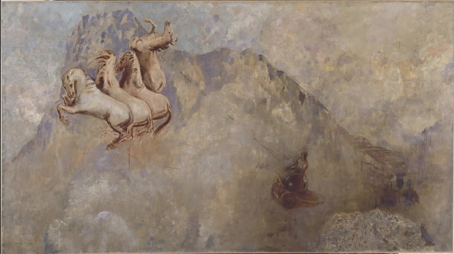 Solens stridsvagn - Odilon Redon