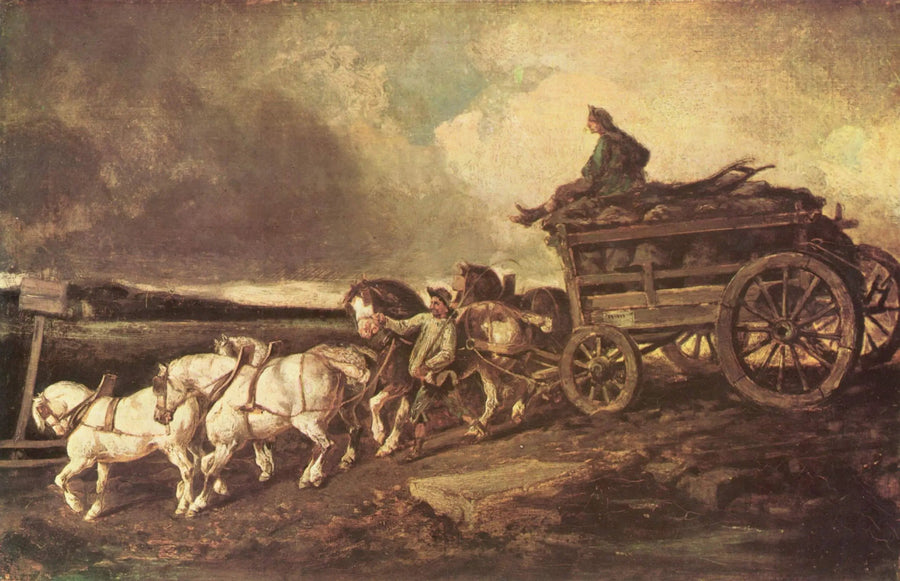 Kolvagnen - Théodore Géricault