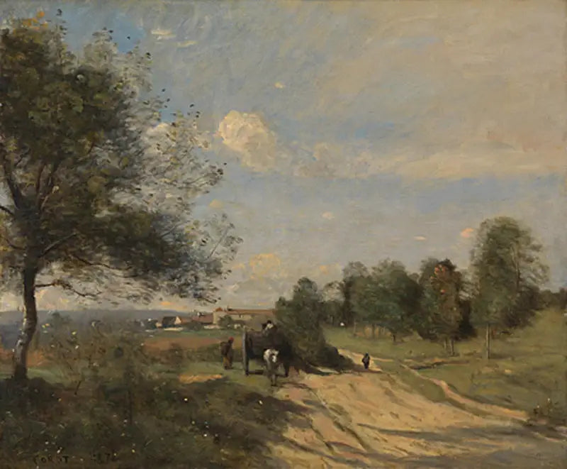 Vagnen - Jean-Baptiste Camille Corot