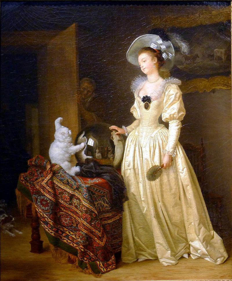 Angorakatten - Jean-Honoré Fragonard