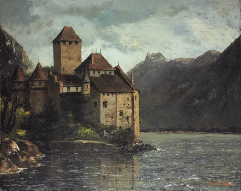 Château de Chillon - Gustave Courbet