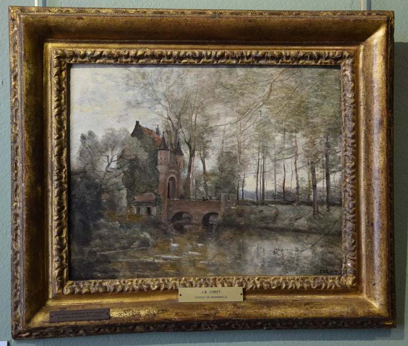 Wagnonville slott - Jean-Baptiste Camille Corot