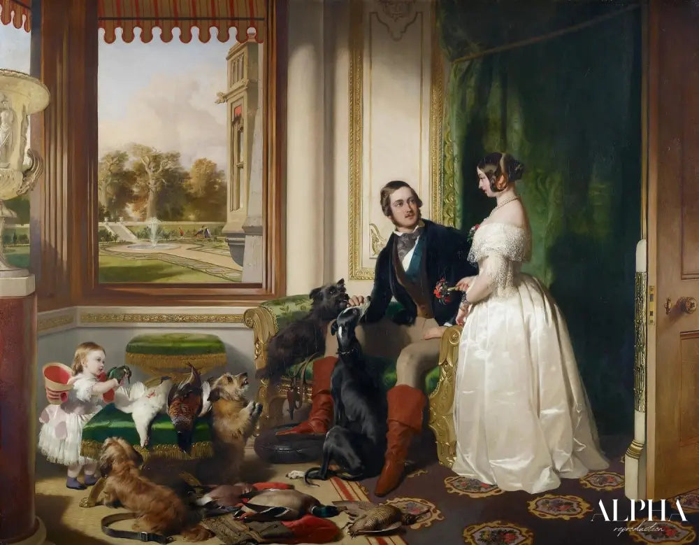 Le château de Windsor à l'époque moderne - Edwin Landseer - Reproductions de tableaux et peintures haut de gamme