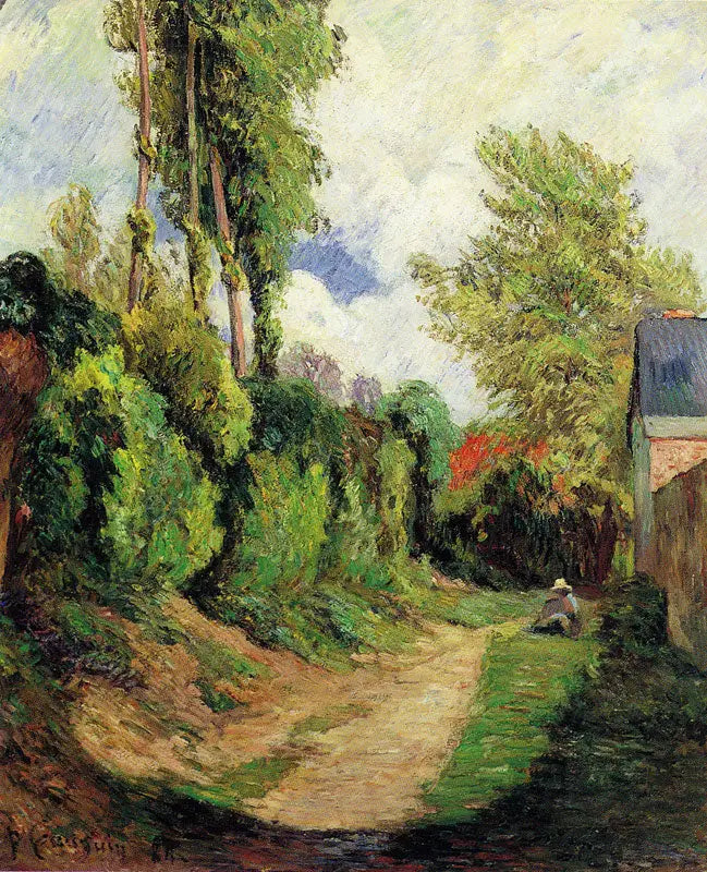 Den djupa stigen - Paul Gauguin
