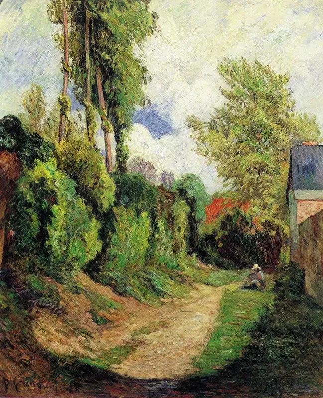 Den djupa stigen - Paul Gauguin