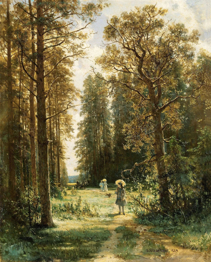 Vägen i skogen - Ivan Chichkine