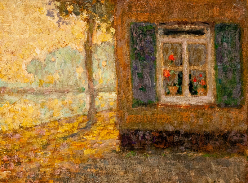 Kanalknuten i Gravelines - Henri Le Sidaner