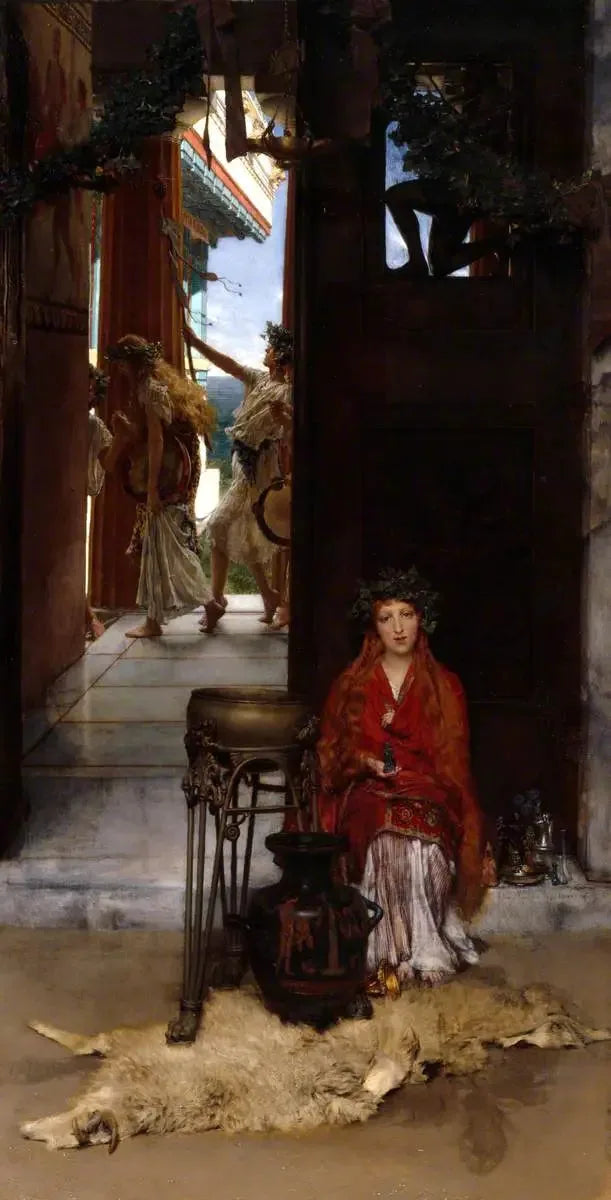 Temvägen - Lawrence Alma-Tadema