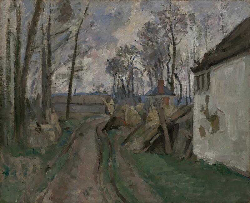 Vägen till byn - Paul Cézanne