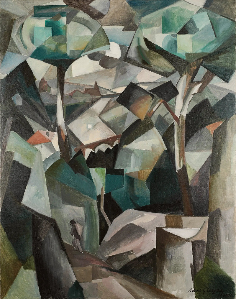 Vägen, Landskap vid Meudon - Albert Gleizes