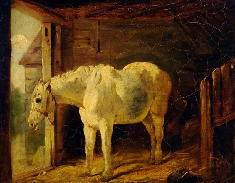 Den vita hästen - John Frederick Herring, Sr.
