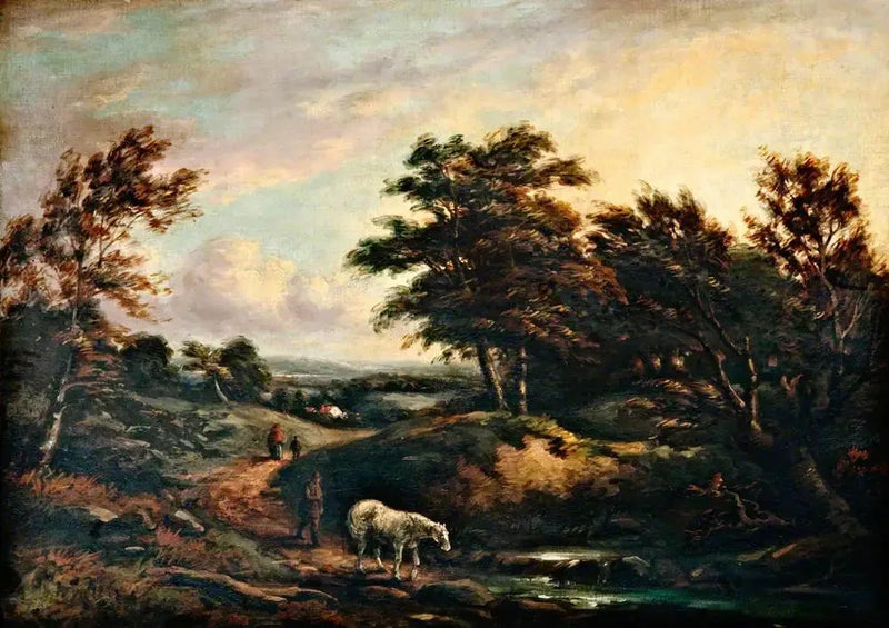 Den vita hästen - Thomas Gainsborough