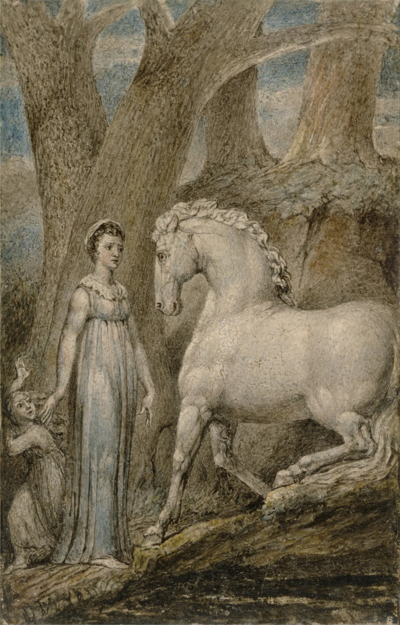 Hästen - William Blake