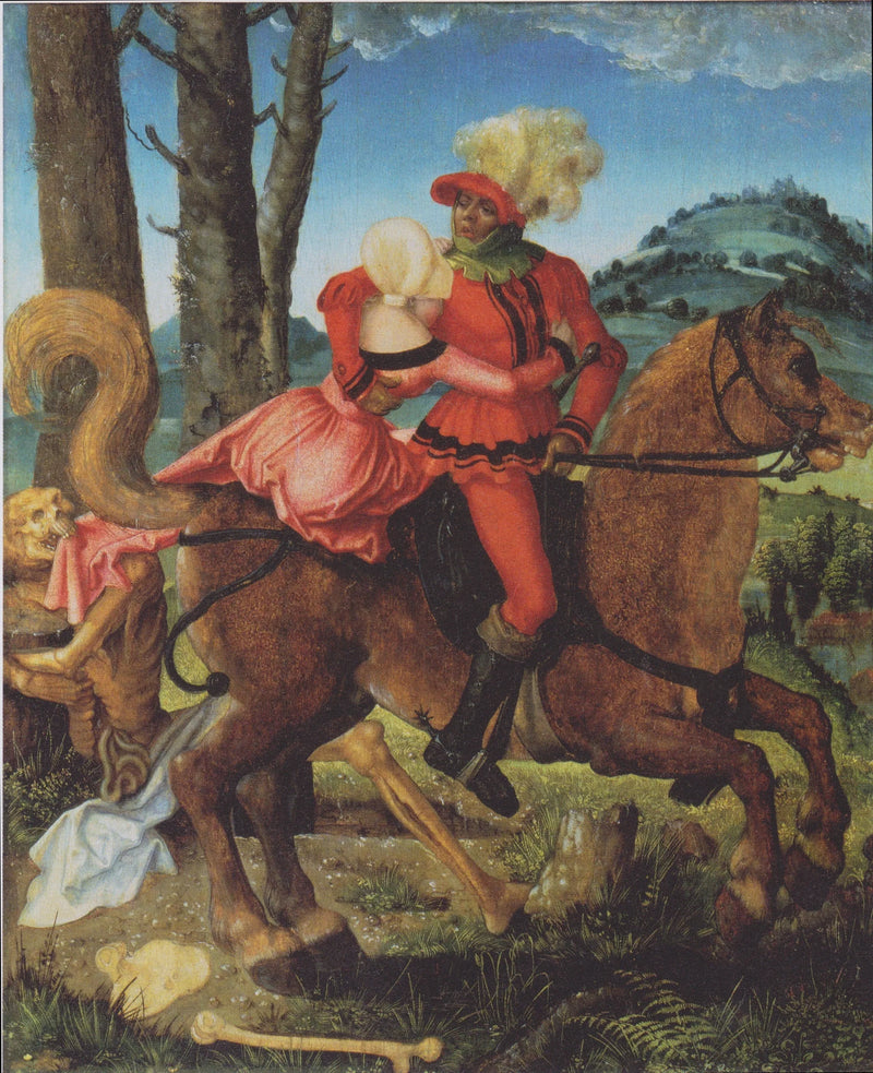 Riddaren, Flickan och Döden - Hans Baldung Grien