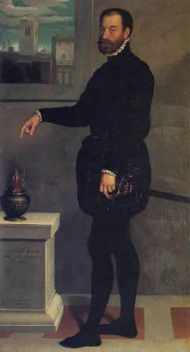 Riddaren Pietro Secco Suardo - Giovanni Battista Moroni