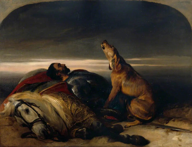 Den trogna hunden - Edwin Henry Landseer