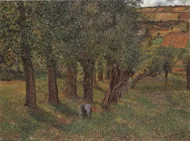 Kålen i Pontoise - Camille Pissarro