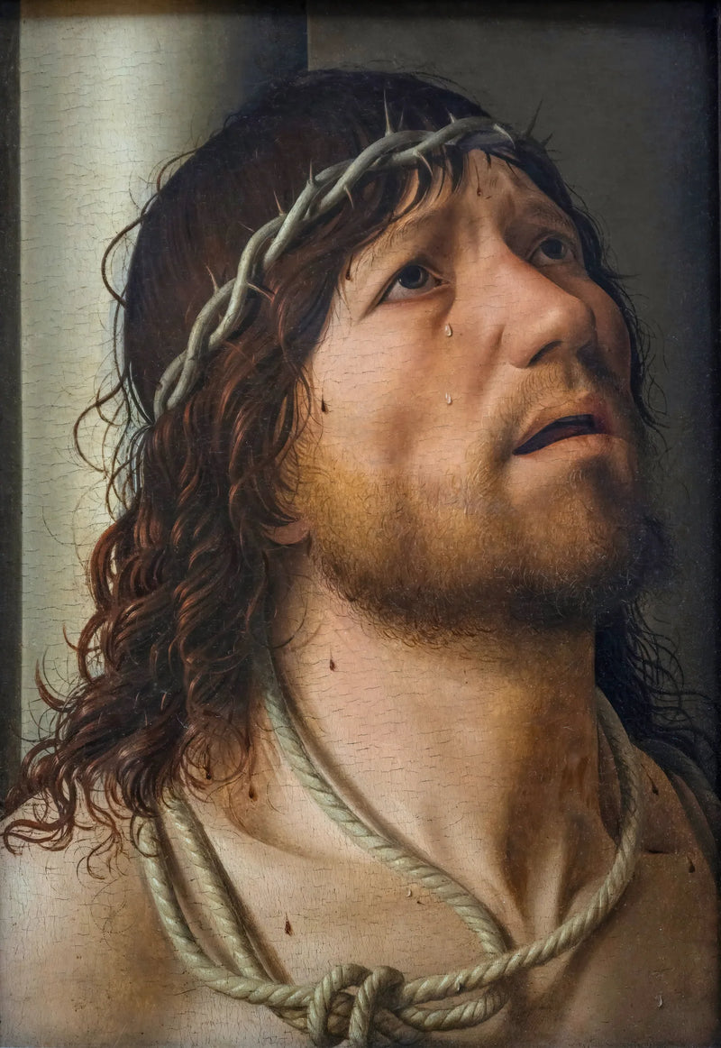 Kristus vid pelaren - Antonello de Messina