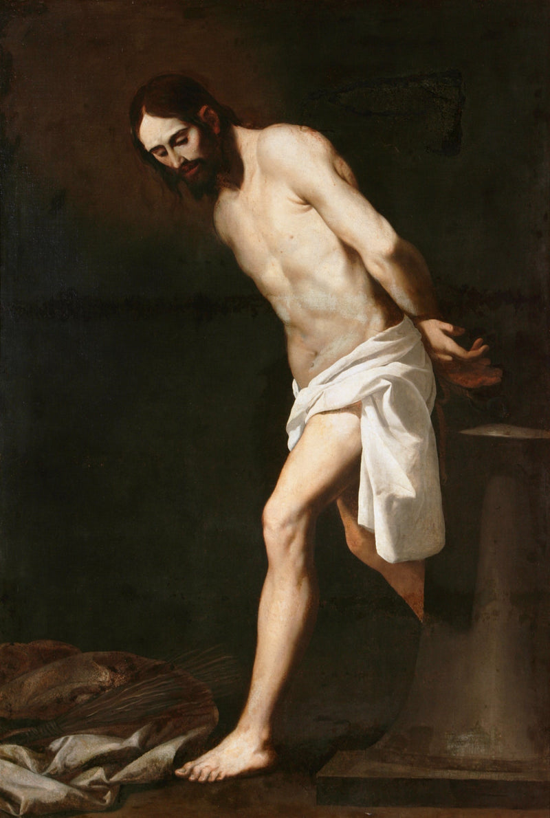 Kristus vid pelaren - Francisco de Zurbarán
