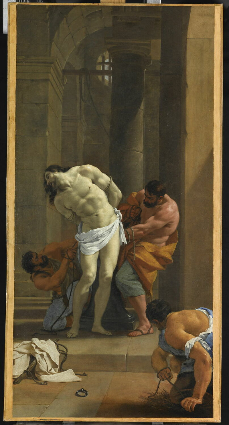 Kristus vid pelaren - Simon Vouet