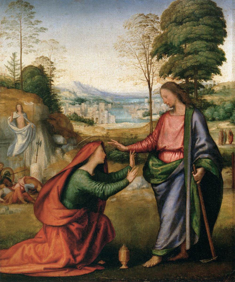 Kristus som uppenbarar sig för heliga Magdalena - Fra Bartolomeo